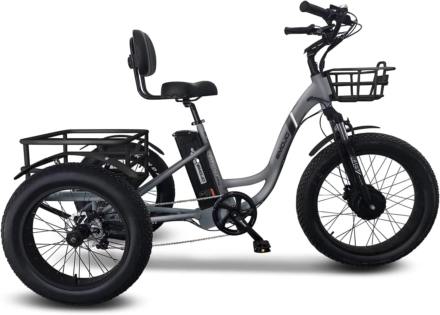 6 Best Electric Tricycles for Adults & Seniors 4 48V Etrike for adults by Emojo